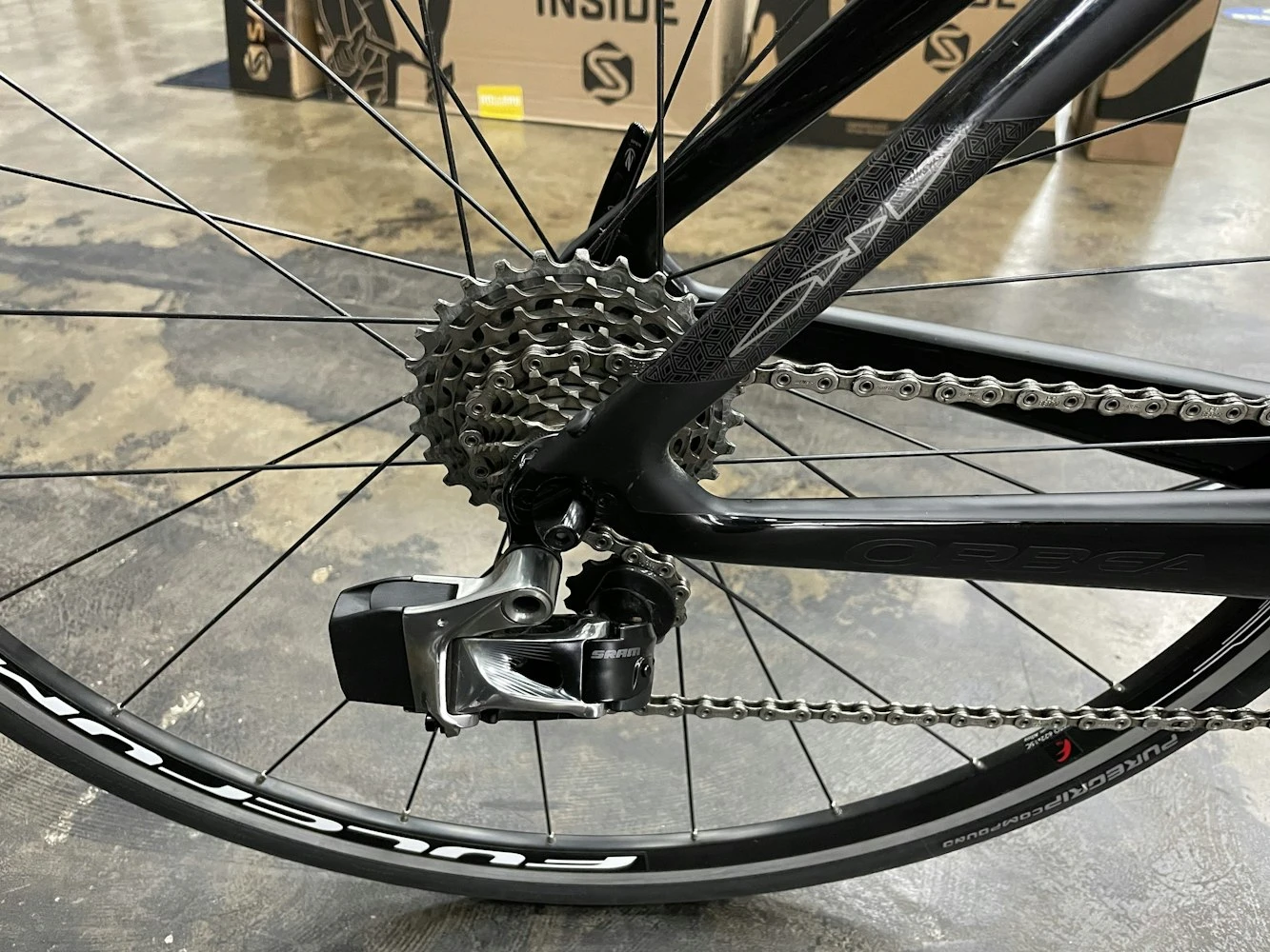 Orbea Ordu Sram Red ETap W/Quarq Powermeter - DEMO 8 Orbea Ordu Sram Red ETap W/Quarq Powermeter - DEMO - Image 6