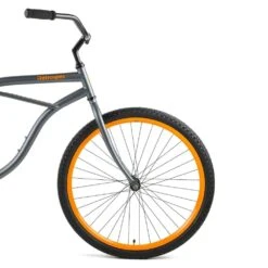Retrospec Chatham Beach Cruiser 1-Speed 29" - Matte Graphite/Orange 2022 -Quality Bike Equipment Store HukvwEOzSBdOUKWoYi055CJPw