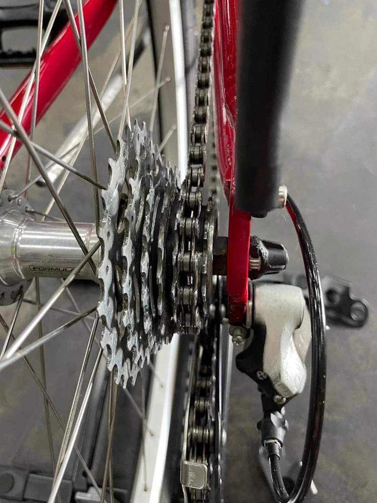 Marin Stinson EZ Shimano Altus - Red 2010 USED 4 Marin Stinson EZ Shimano Altus - Red 2010 USED - Image 2