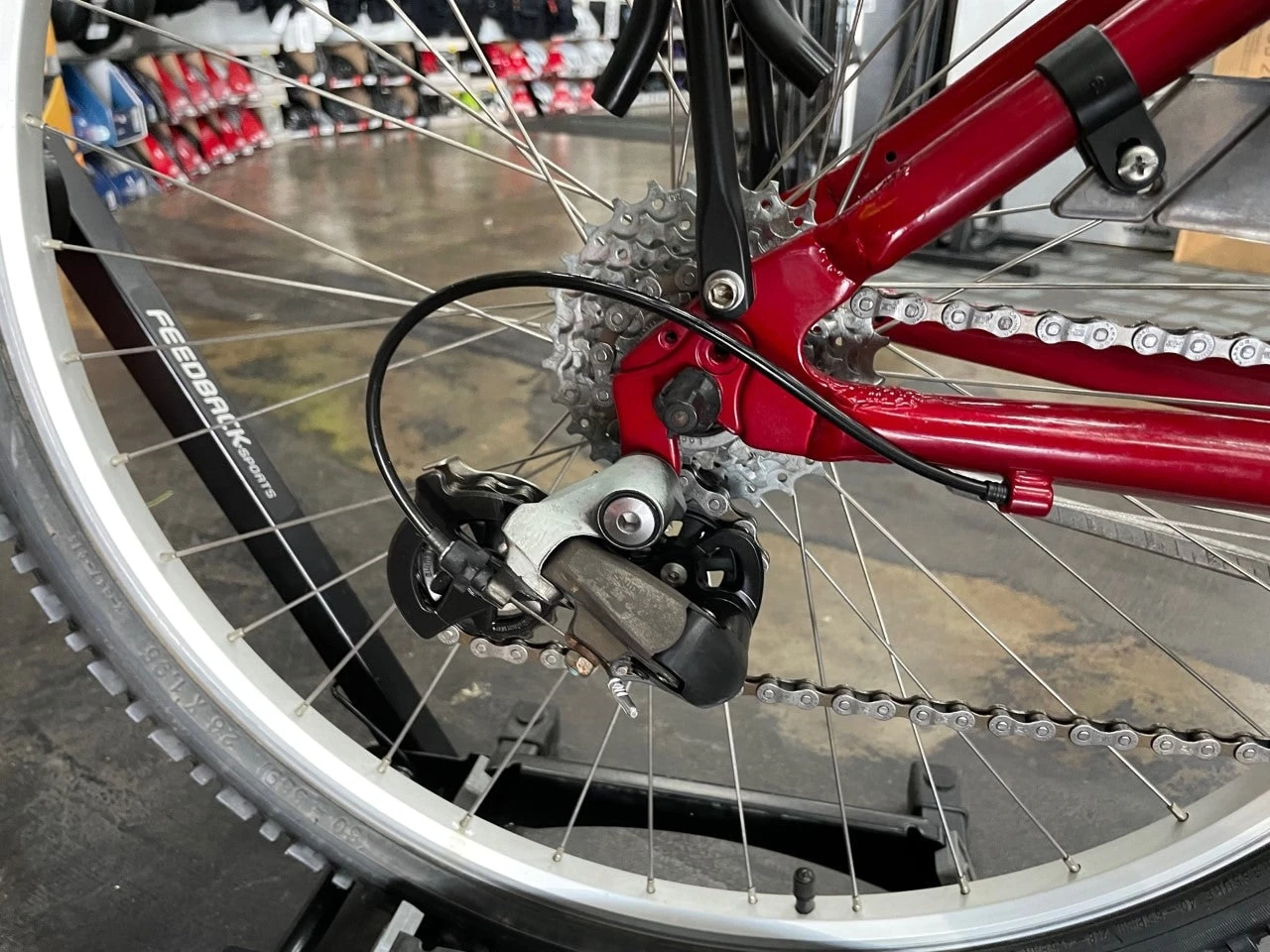 Marin Stinson EZ Shimano Altus - Red 2010 USED 12 Marin Stinson EZ Shimano Altus - Red 2010 USED - Image 10