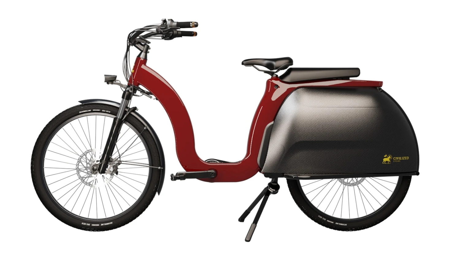 Civilized Cycles 2023 Civilized Model 1 - Empire Red 3 Civilized Cycles 2023 Civilized Model 1 - Empire Red