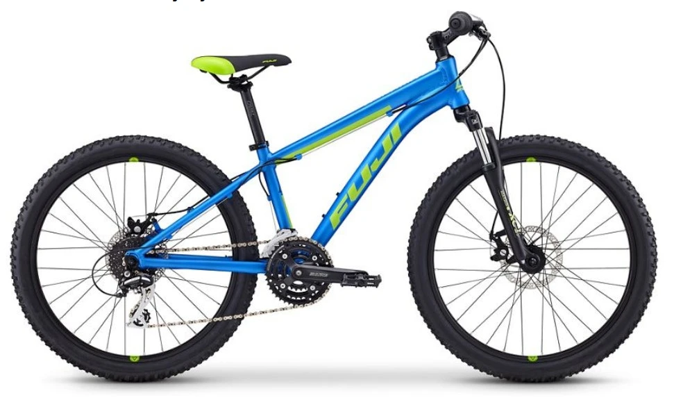 Fuji Dynamite 24 Pro Disc Kids Mountain Bike - Satin Royal Blue 2021 7 Fuji Dynamite 24 Pro Disc Kids Mountain Bike - Satin Royal Blue 2021 - Image 5
