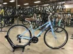 Bianchi Cortina Dama Altus Hybrid - Silvery Blue